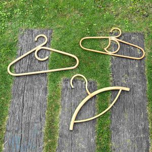 Rattan clothing hang