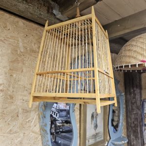 Rattan bird cage