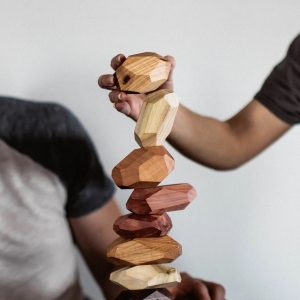 Wooden Balance Rock