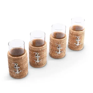 Rattan glass cover