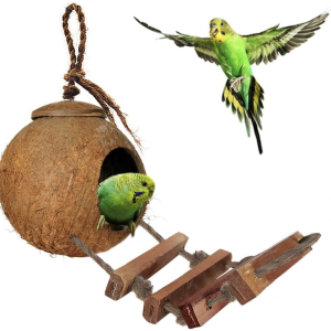 Coconut Shell Bird Net