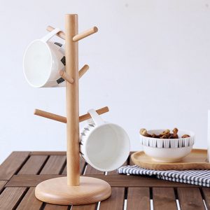 Wooden Mug Stand