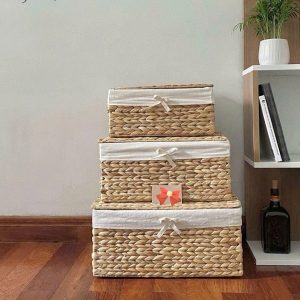 Water hyacinth basket