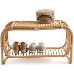 Rattan Shoe Rack