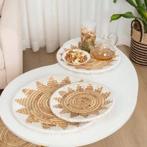 water hyacinth plate