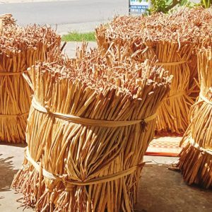 dried water hyacinth fibers
